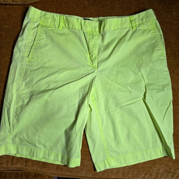 J. Crew Pants - J. Crew Chino Shorts In Lime Green